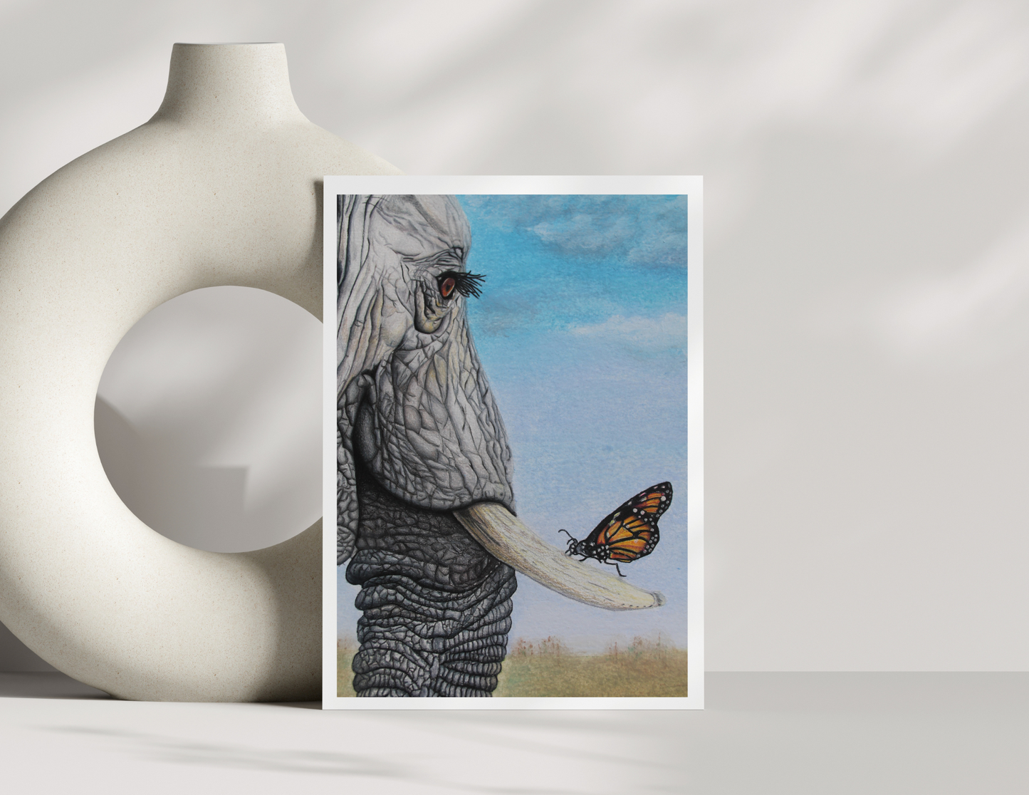 Fine Art Paper Print - HELLO FRIEND