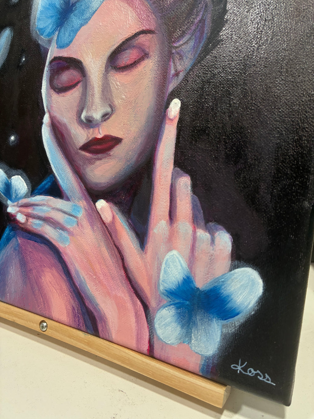 Luminous Still - 12"x12" oil on canvas