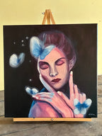 Luminous Still - 12"x12" oil on canvas