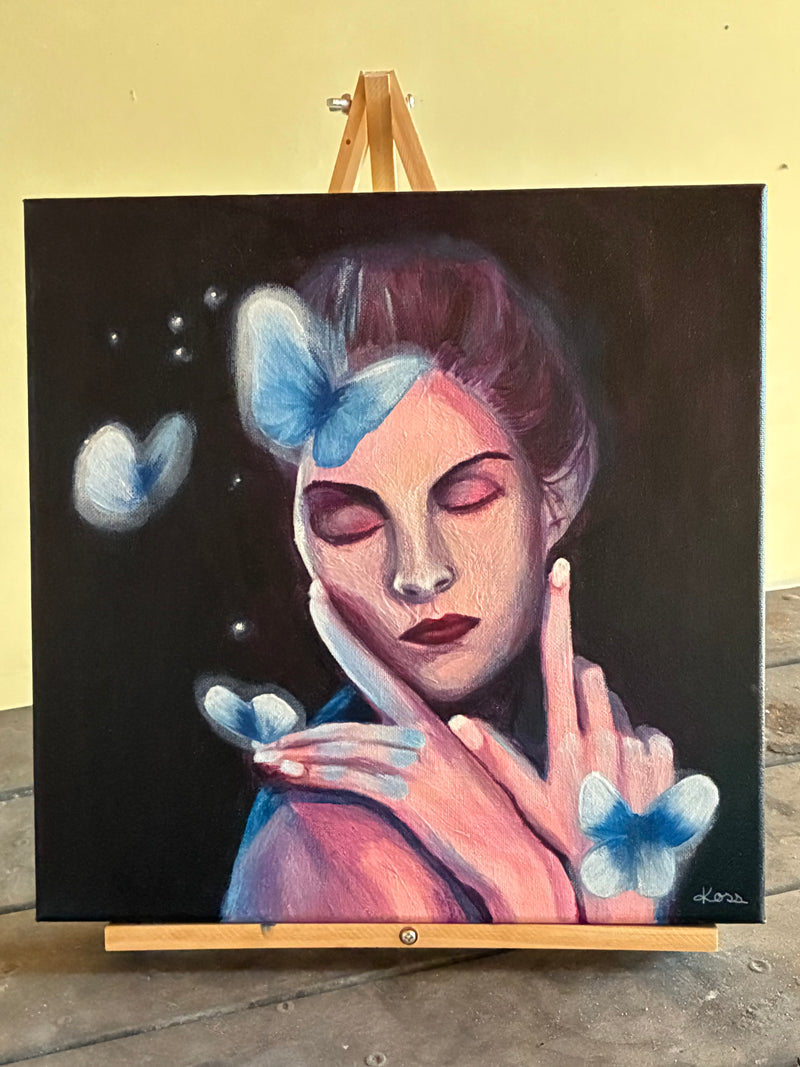 Luminous Still - 12"x12" oil on canvas