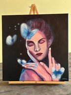 Luminous Still — Original 12x12 Oil Painting