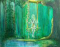 "Silent Bloom" Original oil painting 16"H x 20"W - PRE SELL