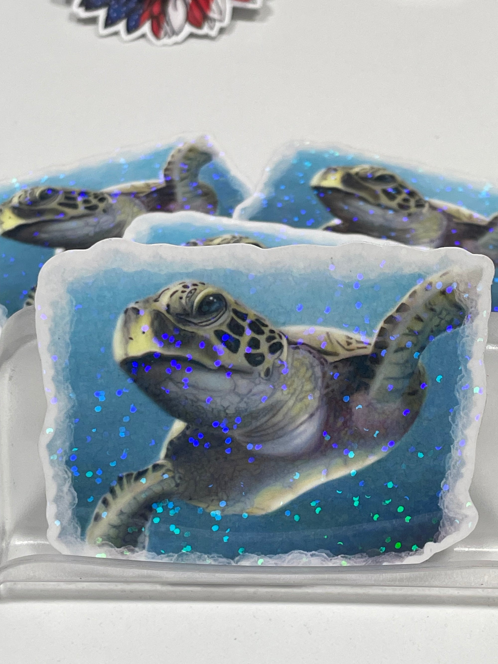 "SEE TURTLE" 4" vinyl sticker