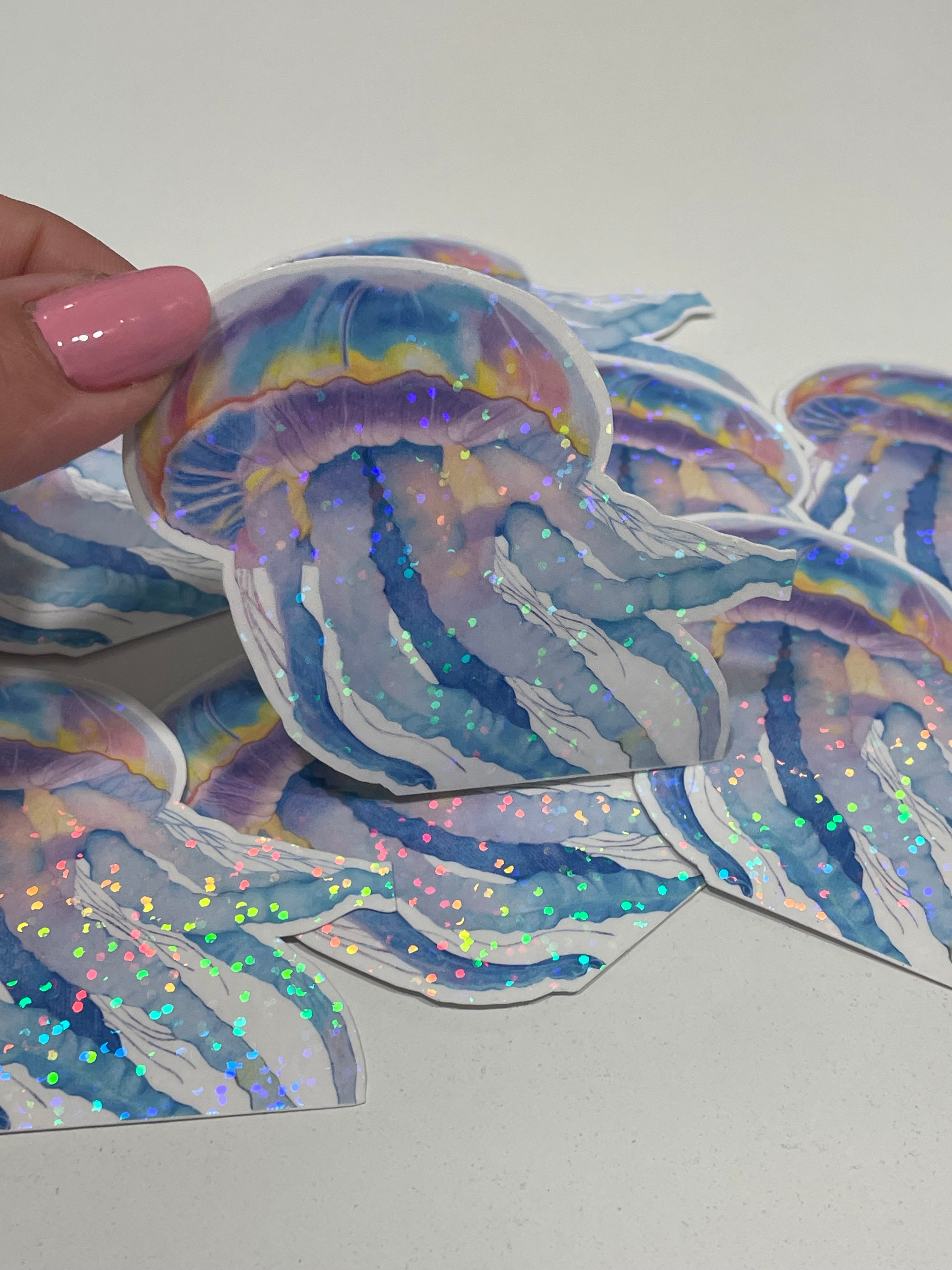 "Rainbow Jelly" vinyl sticker