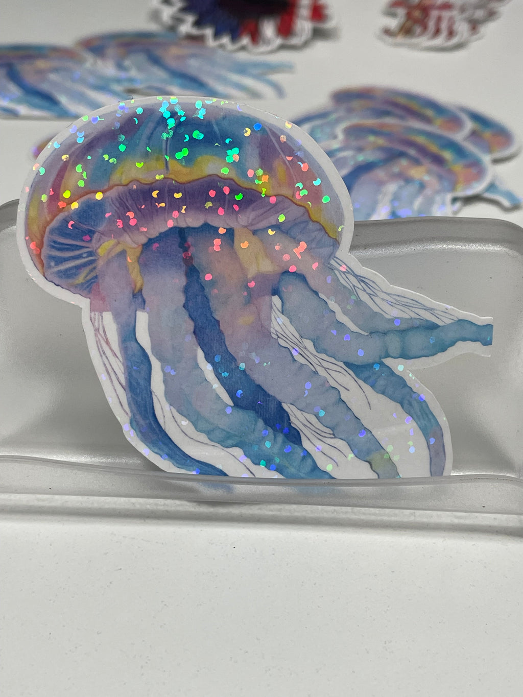 "Rainbow Jelly" vinyl sticker