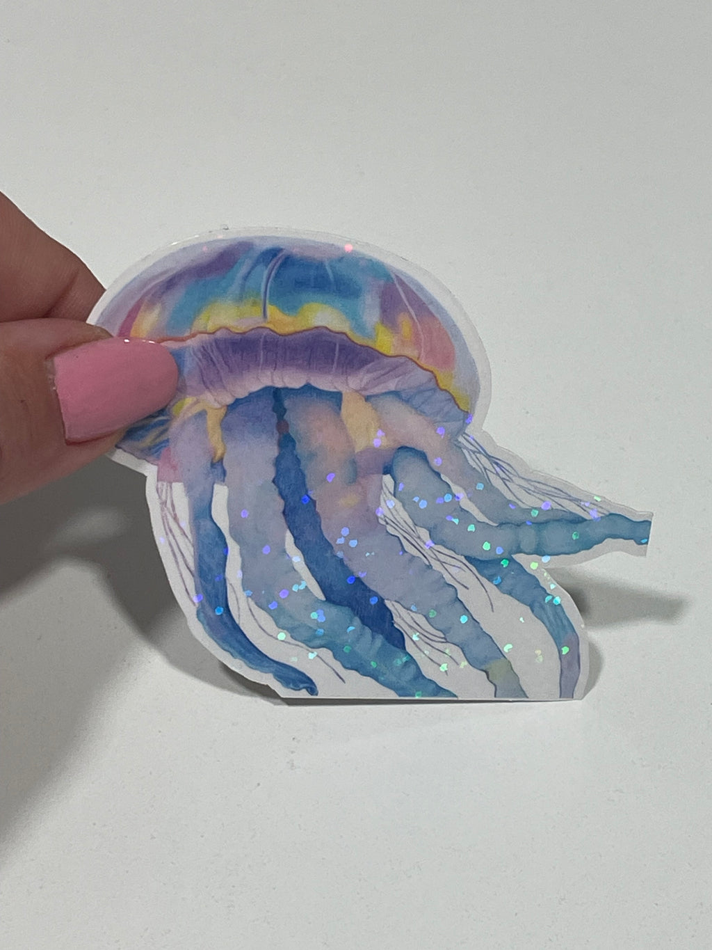 "Rainbow Jelly" vinyl sticker