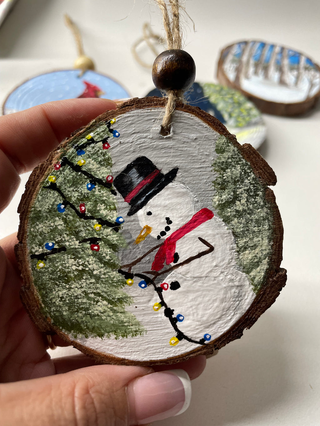 Lighted Pines | Holiday Ornament