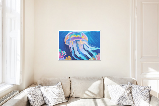 Fine Art Paper Print - RAINBOW JELLY