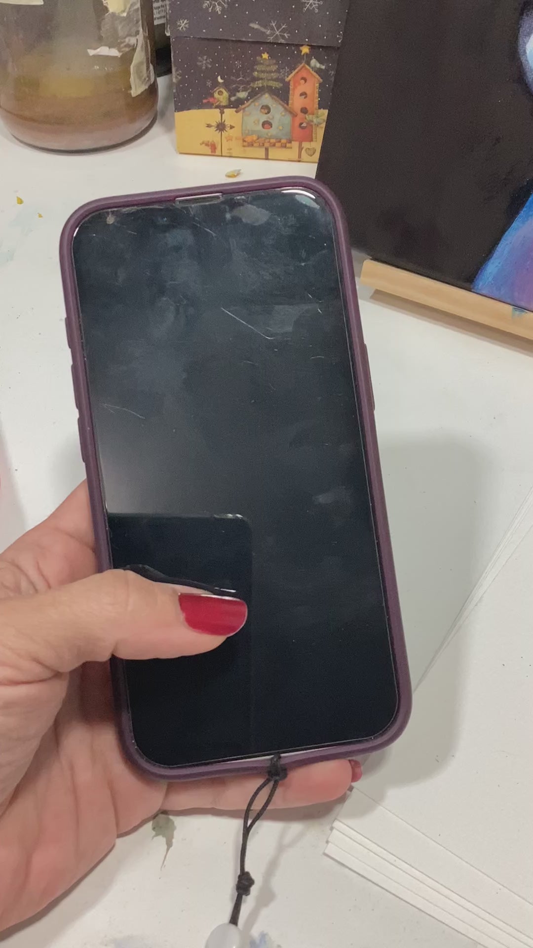 Star Catcher - Digital Phone Wallpaper - INSTANT DOWNLOAD