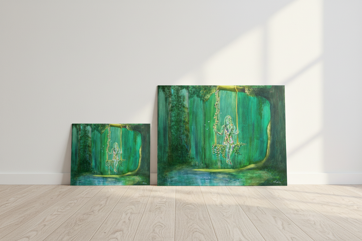 Silent Bloom Art Print - Landscape Both Sizes