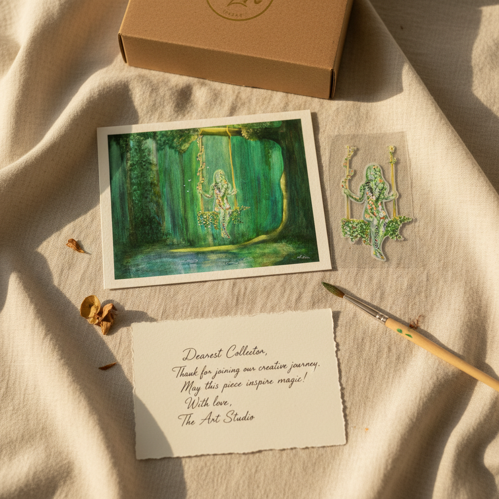 Whispered Wonders Art Club - Silent Bloom